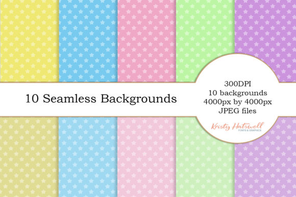 10 Seamless Star Backgrounds: A Versatile Resource for Creative Professionals