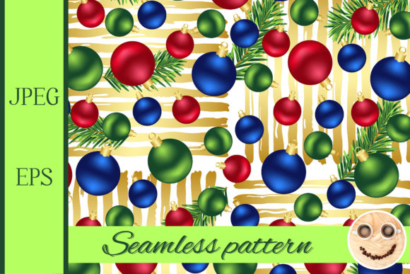 Christmas Ornaments Golden Pattern: A Timeless Decor Trend for the Holidays