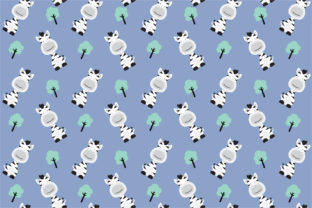 Cute Wild Zebra Seamless Pattern: A Creative Resource for Designers and Hobbyists