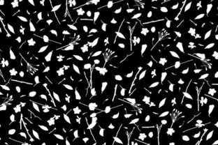 Exploring the Aesthetic and Utility of Leaves, Branches, and Flower Texture in Greyscale Digital Paper