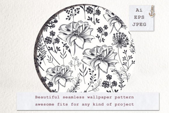 Floral Mood Seamless Vector Pattern 3