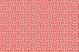 Geometric Pattern Red: A Modern Design Statement