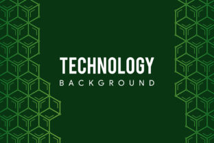 Green Hexagon Background