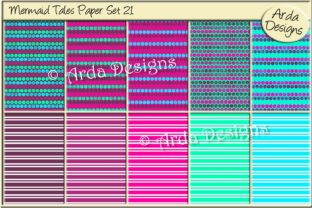 Mermaid Tales Paper Set 21: A Creative Resource for Art, Crafting, and Storytelling
