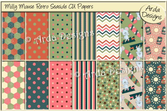 Milly Mouse Retro Seaside CU Paper: A Timeless Tool for Creative and Practical Workflows