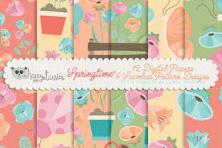 Springtime 01 Seamless Pattern Designs: A Strategic Tool for Creativity and Branding