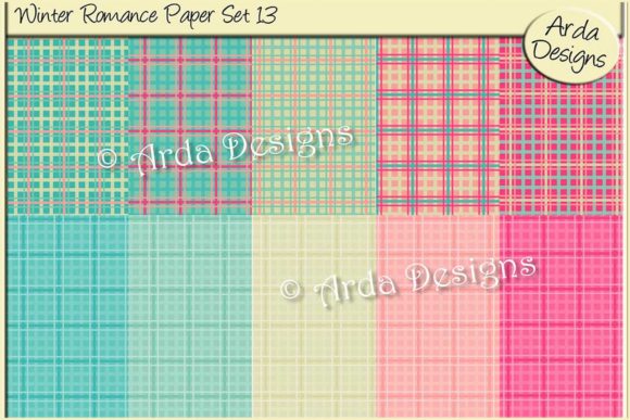 Winter Romance Paper Set 13