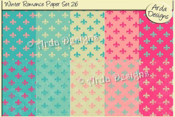 Winter Romance Paper Set 26
