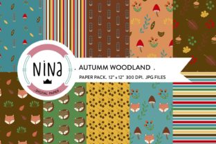 Woodland Digital Paper Pack: A Modern Solution for Creative and Practical Needs